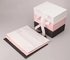 Caja formada libro magnético de encargo los 23*17*7cm del chocolate de la caja de regalo de Kraft de la cubierta de la impresión